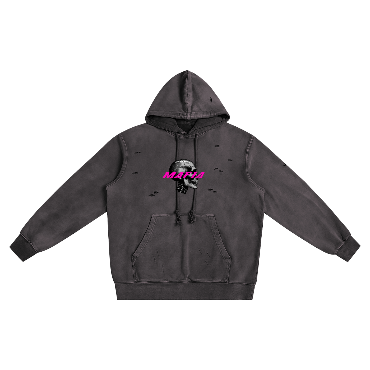Dead Legacy I*M skull hoodie design